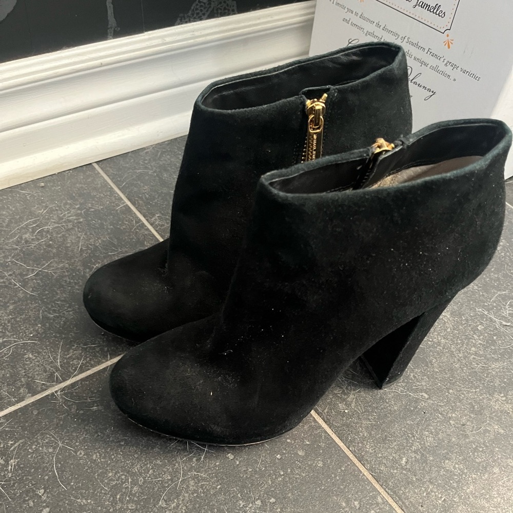 Michael Kors suede booties